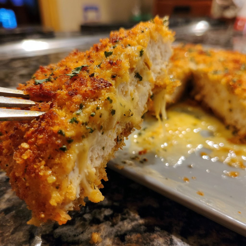 Hähnchen in Parmesanpanade