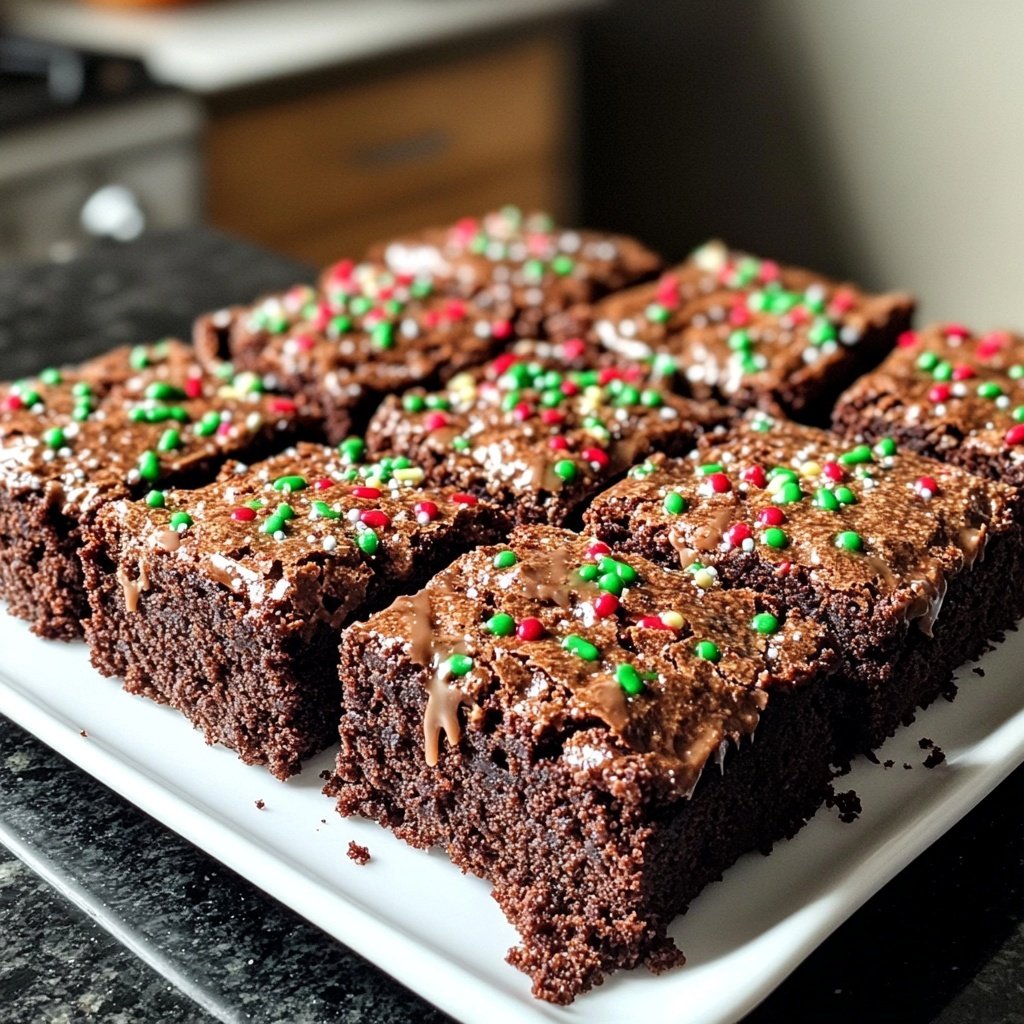 Tannenbaum-Brownies