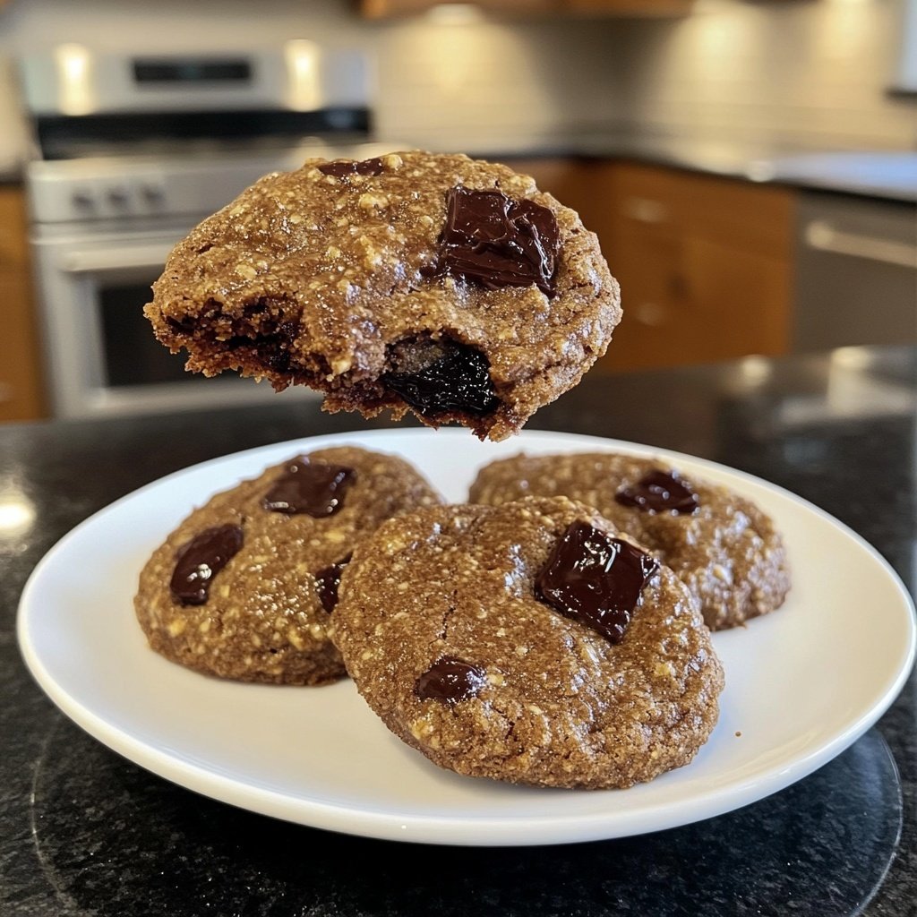 Schoko Cookies – vegan, glutenfrei, fruchtgesüßt