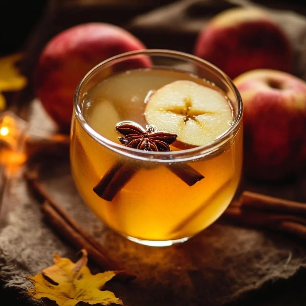 Heißer Apfelpunsch