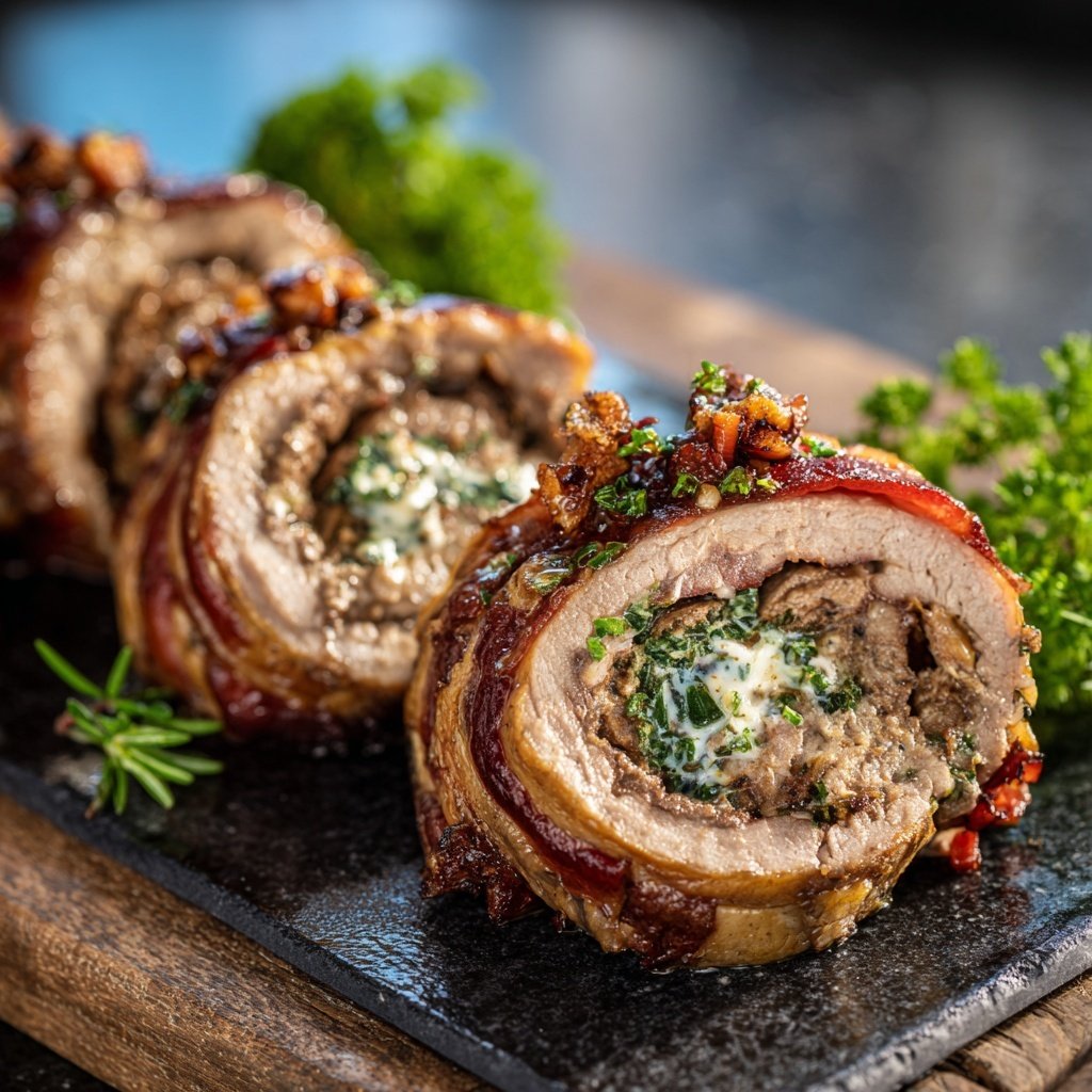 Hausmannskost Rinderrouladen mit Rahmsoße