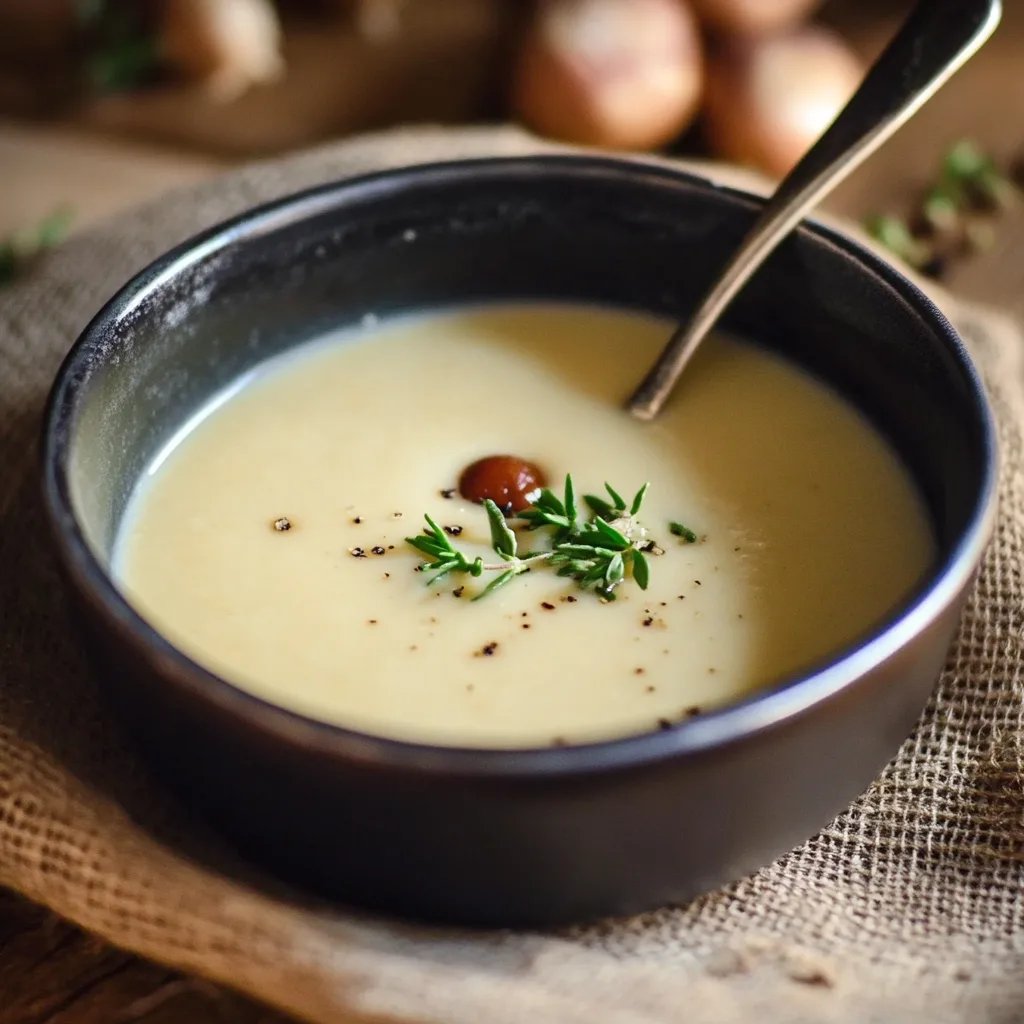 Französische Maronensuppe mit frischem Rosmarin