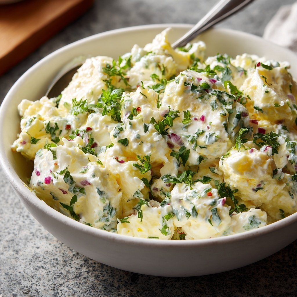Schnell & Einfach 10-Minuten-Eiersalat mit Joghurt