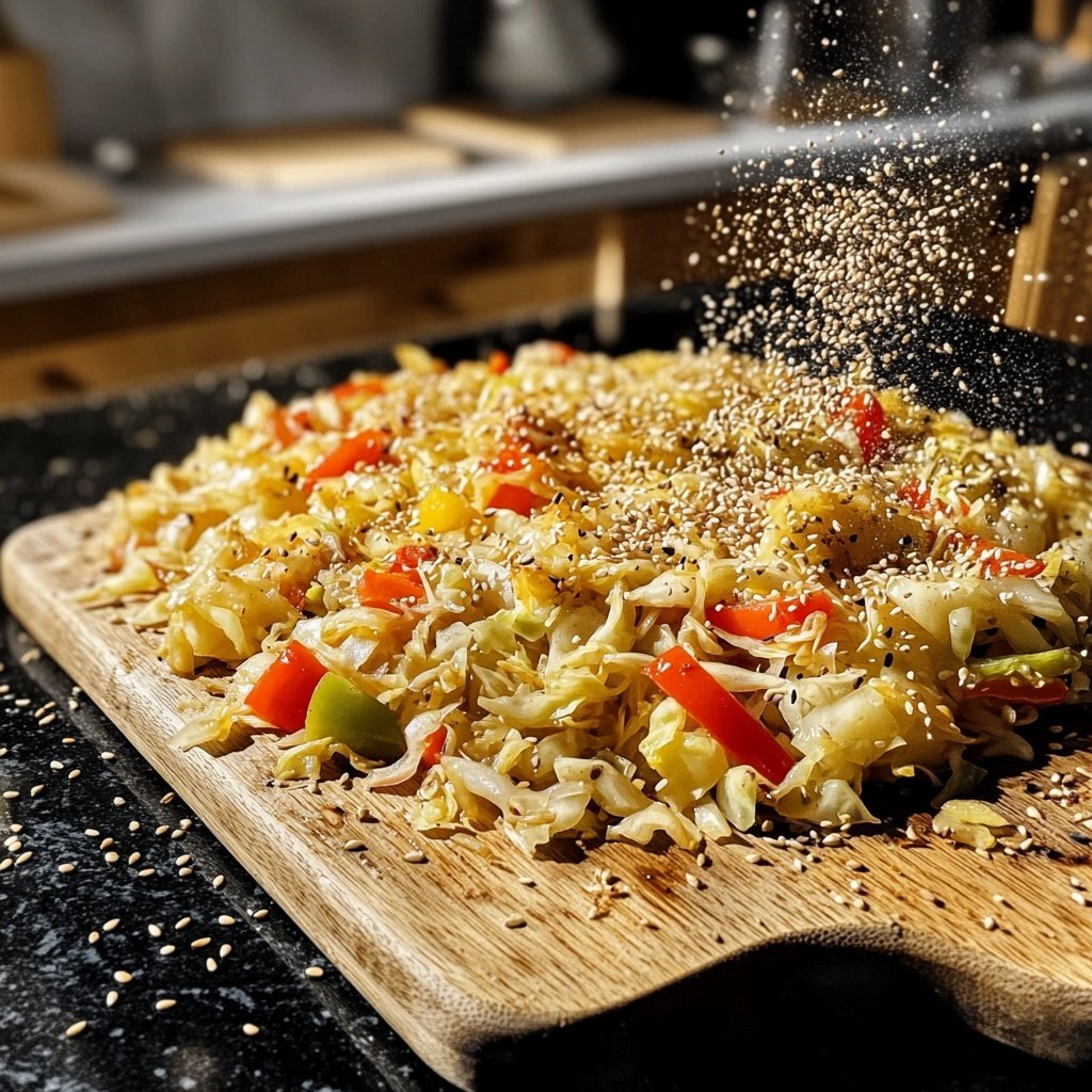 Asiatische Krautpfanne